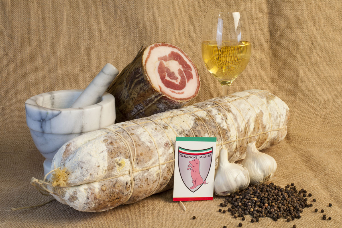 salumi bartoli insaccati interi pancetta arrotolata